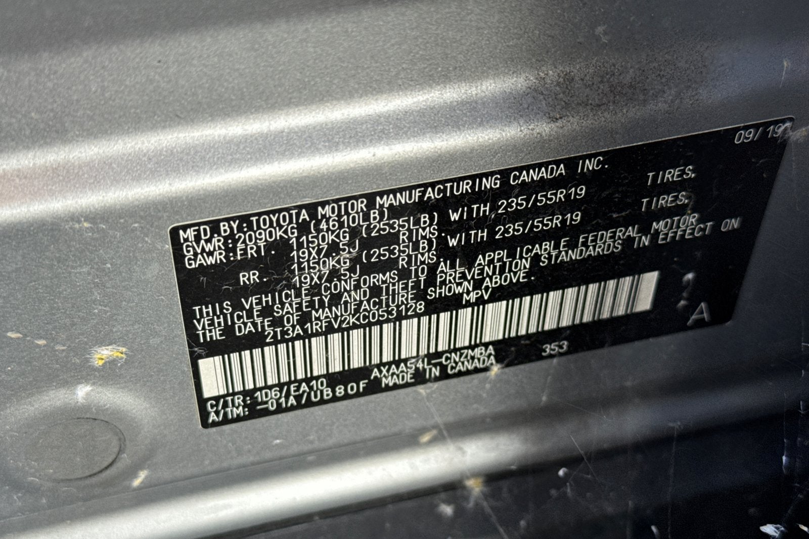 2019 Toyota RAV4 XLE Premium