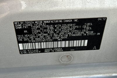 2012 Toyota RAV4 Limited