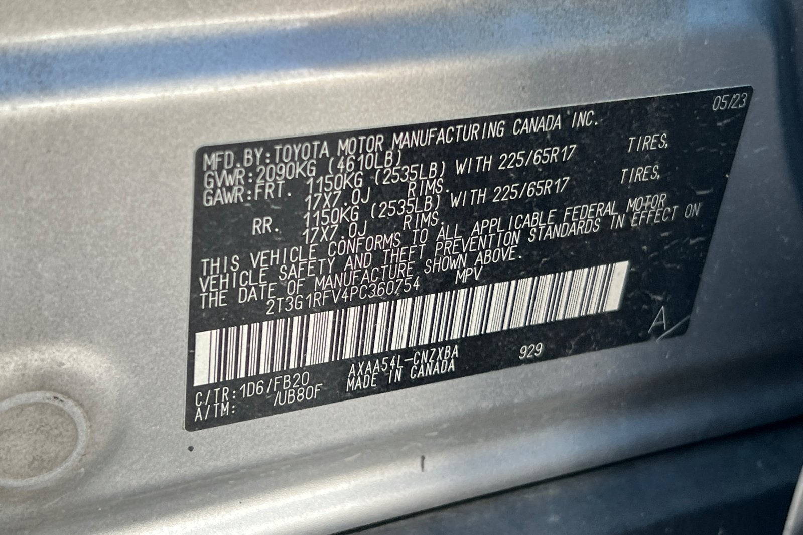 2023 Toyota RAV4 LE