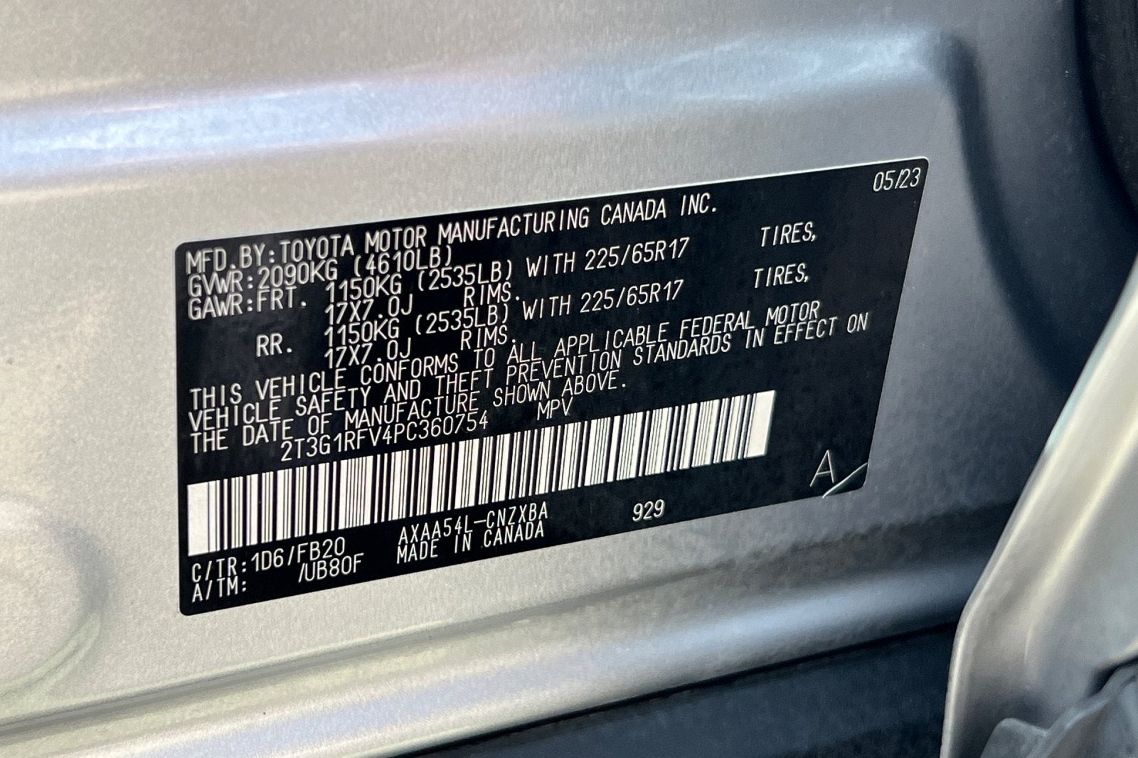 2023 Toyota RAV4 LE