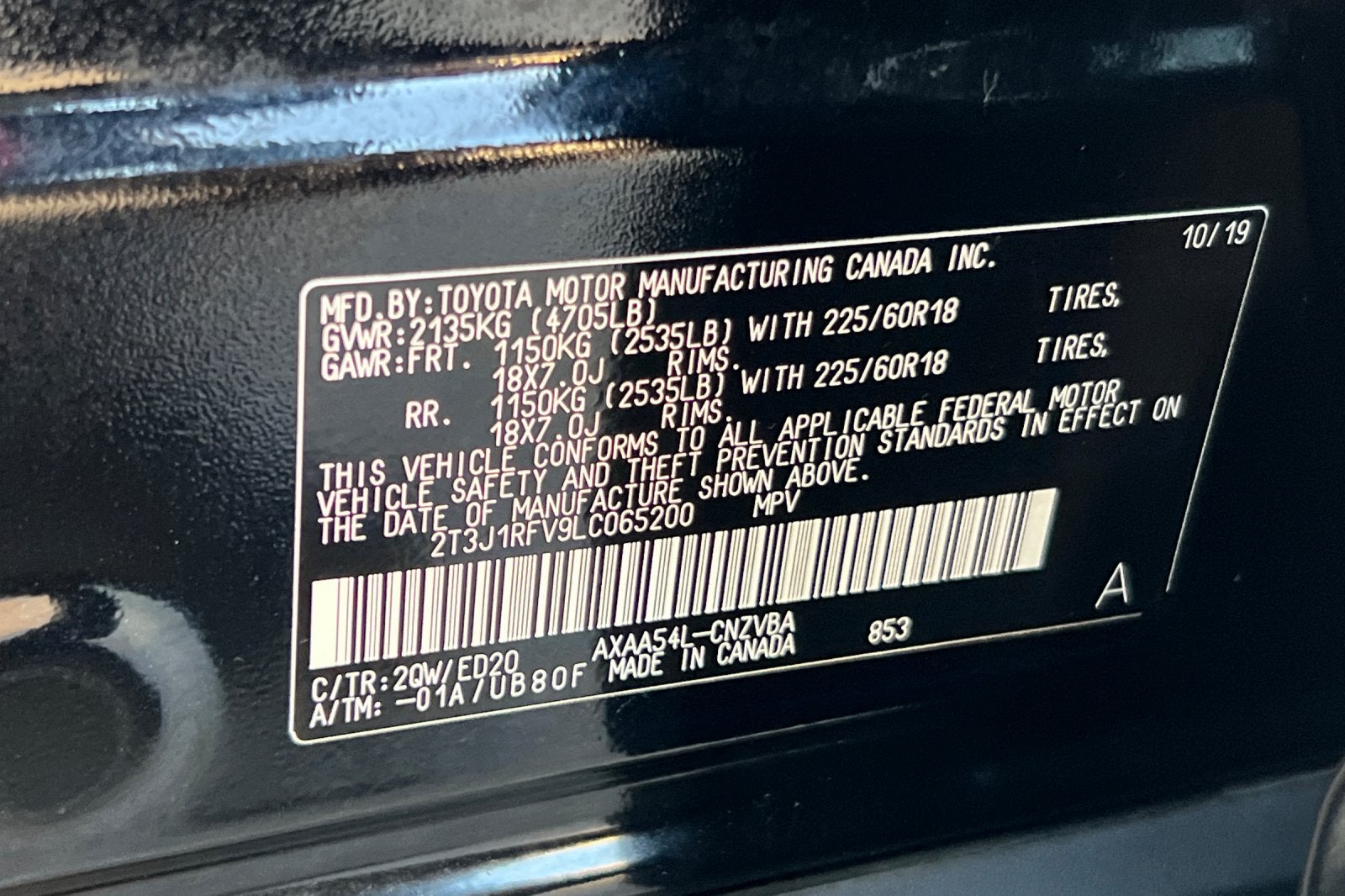 2020 Toyota RAV4 TRD Off Road