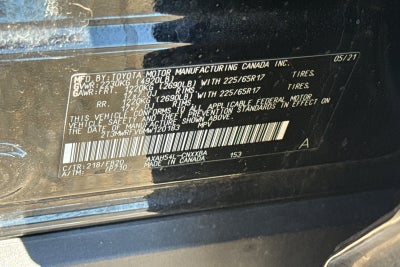 2021 Toyota RAV4 Hybrid LE