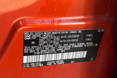 2016 Toyota RAV4 SE