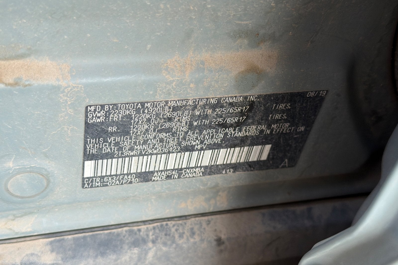 2019 Toyota RAV4 Hybrid XLE