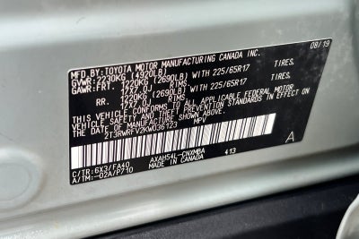 2019 Toyota RAV4 Hybrid XLE