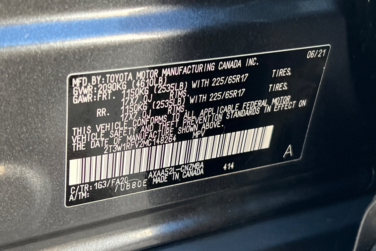 2021 Toyota RAV4 XLE