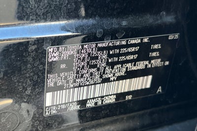 2025 Toyota RAV4 XLE