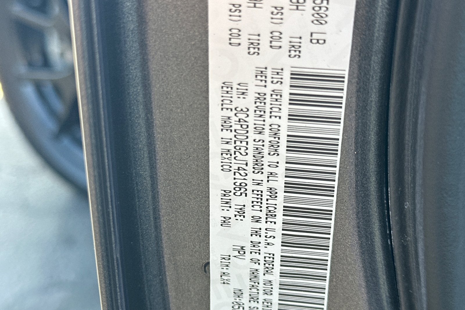 2018 Dodge Journey GT