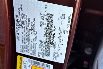 2016 Ford Fusion Energi SE Luxury