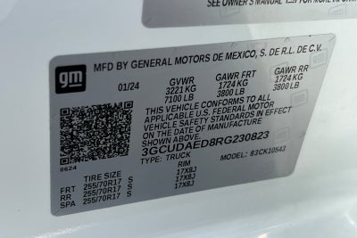 2024 Chevrolet Silverado 1500 Work Truck