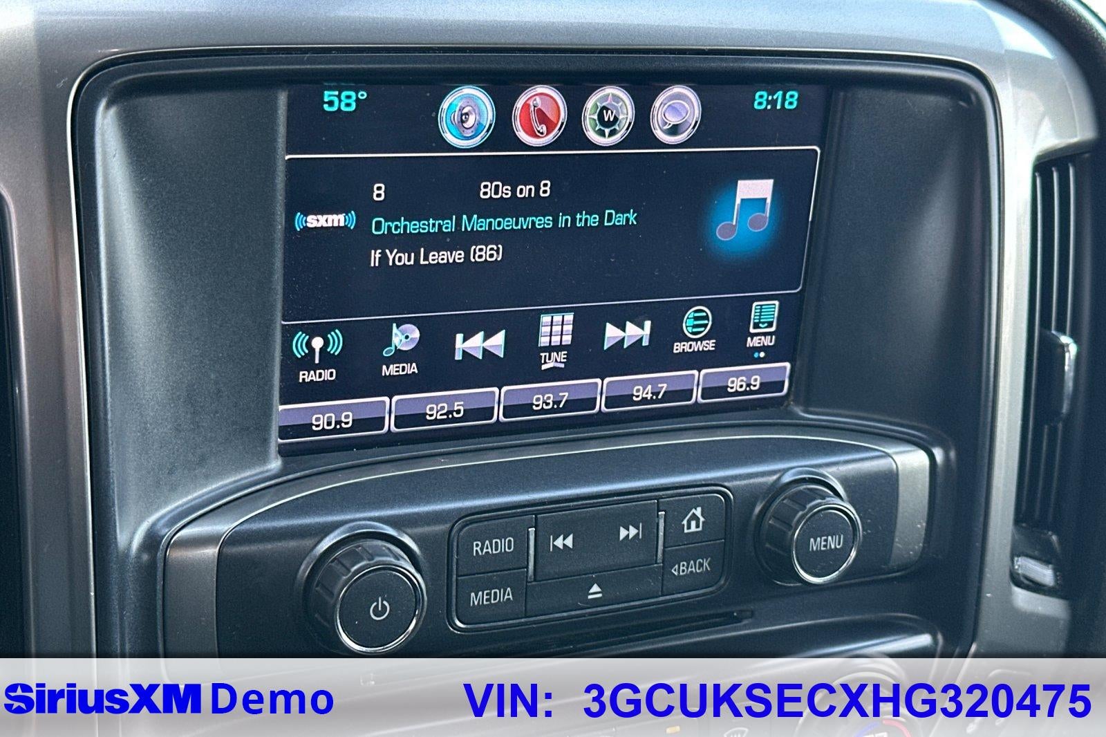 2017 Chevrolet Silverado 1500 LTZ