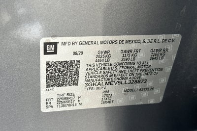 2020 GMC Terrain SLE