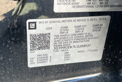 2020 GMC Sierra 1500 Elevation