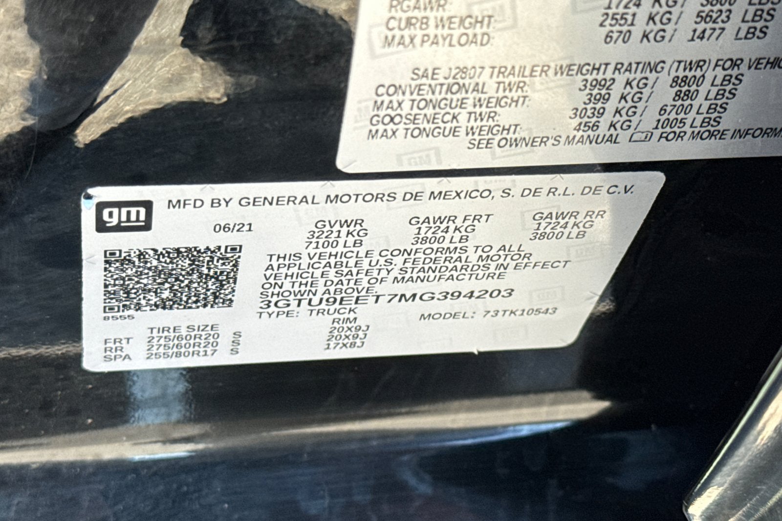2021 GMC Sierra 1500 AT4