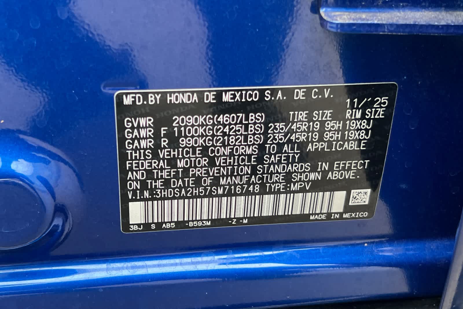 2025 Acura ADX w/A-Spec Package