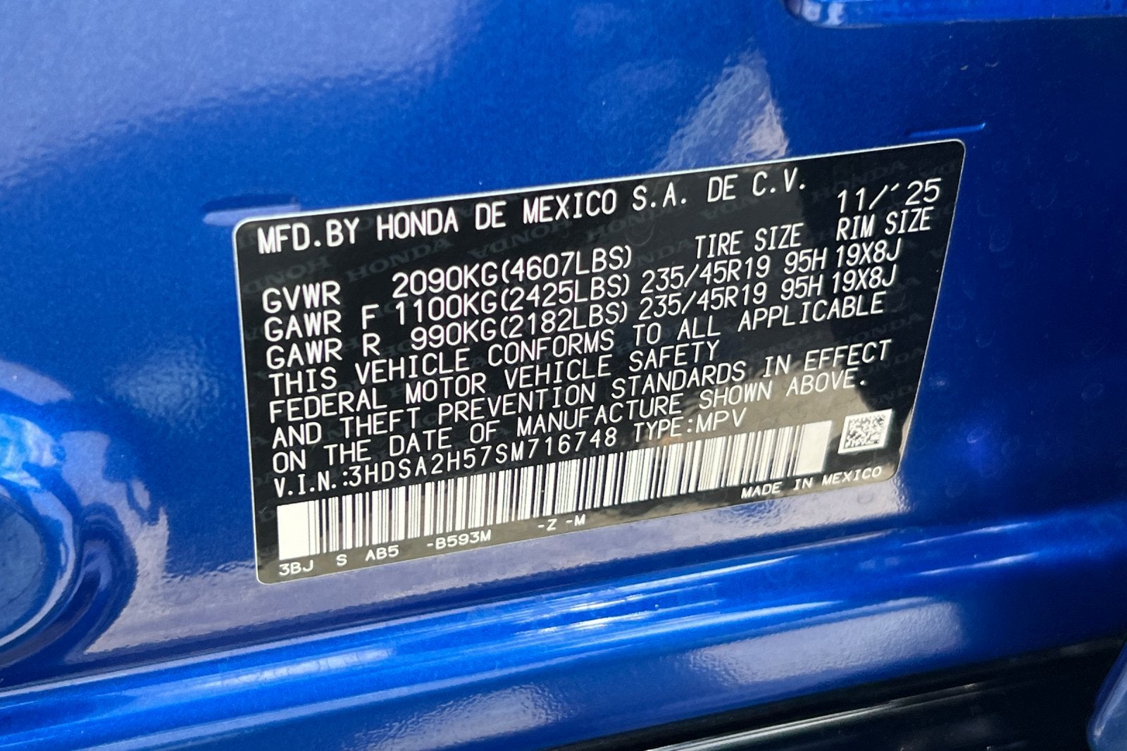 2025 Acura ADX w/A-Spec Package