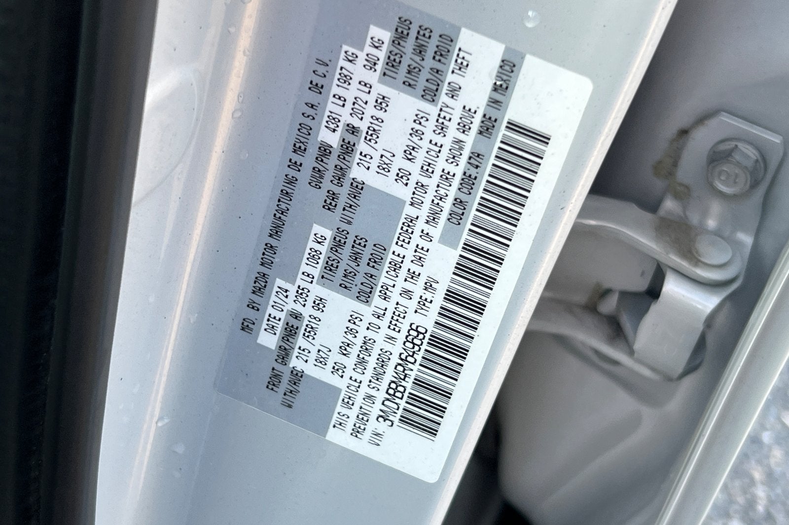 2024 Mazda Mazda CX-30 2.5 S Select Sport