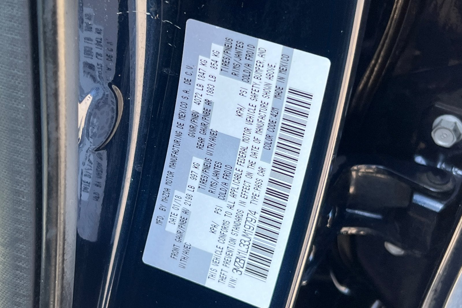 2018 Mazda Mazda3 5-Door Touring