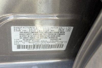 2018 Nissan Sentra S