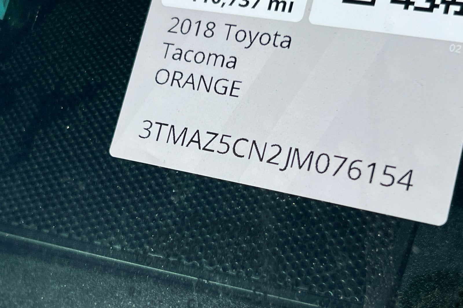 2018 Toyota Tacoma TRD Sport