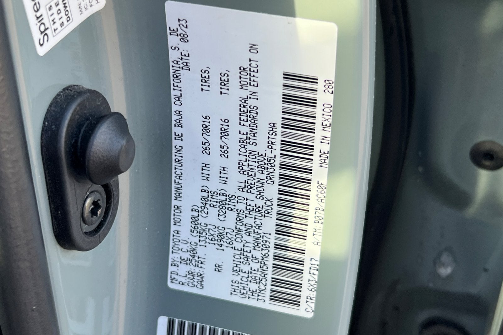 2023 Toyota Tacoma TRD Off Road