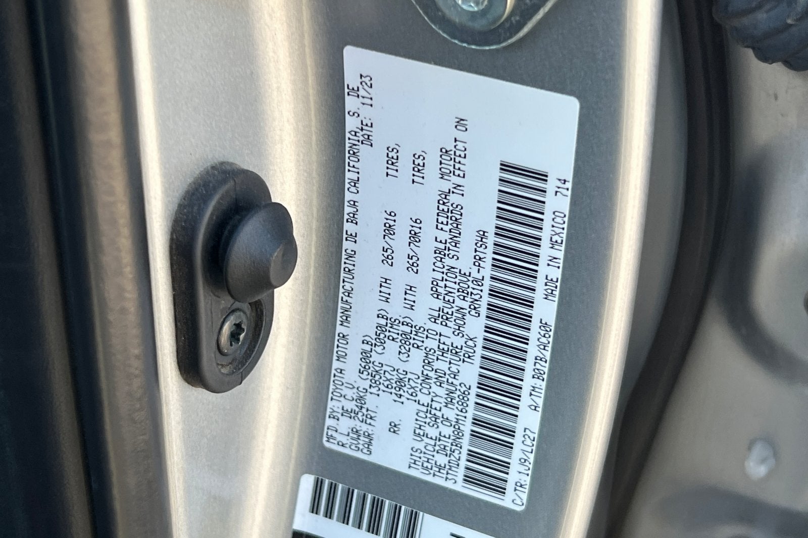 2023 Toyota Tacoma TRD Off Road
