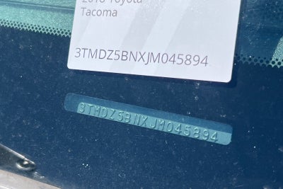 2018 Toyota Tacoma TRD Off Road