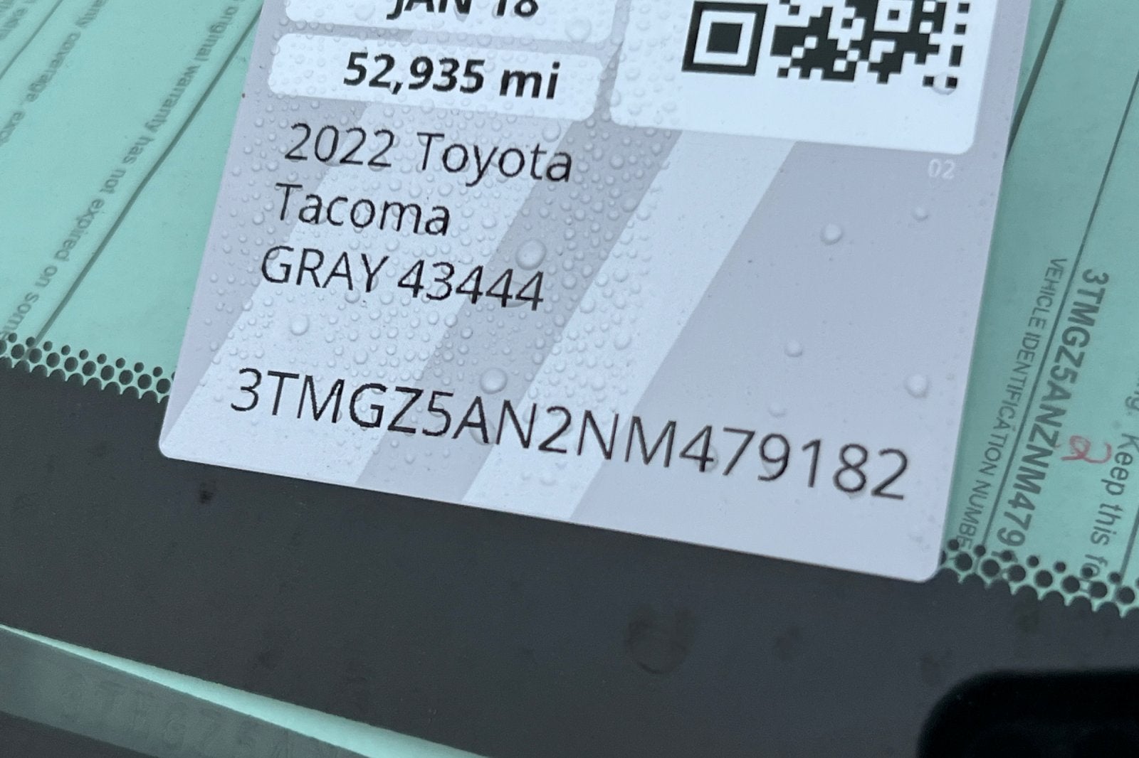 2022 Toyota Tacoma Limited