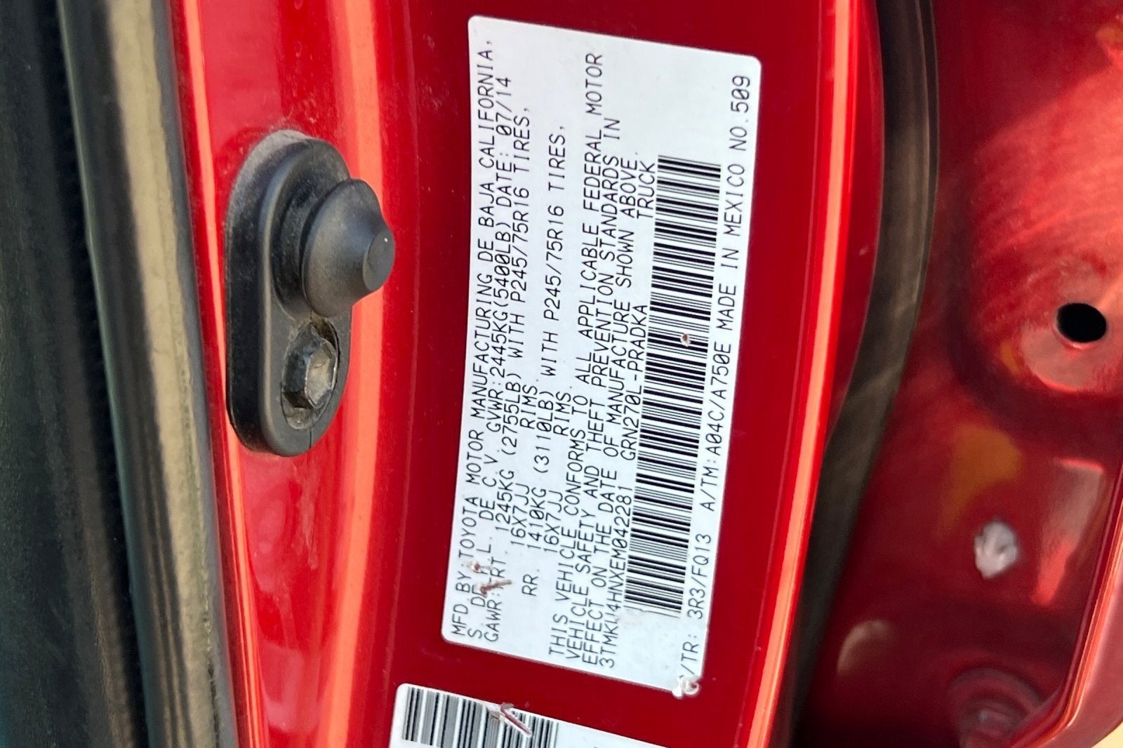2014 Toyota Tacoma PreRunner