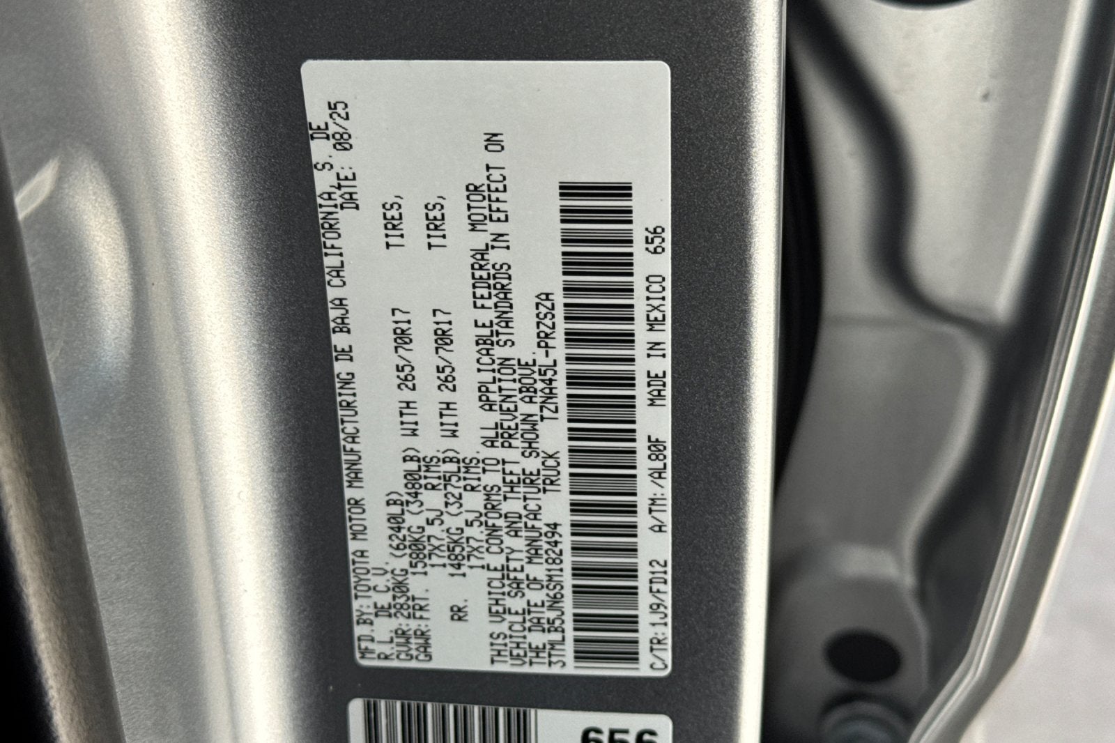 2025 Toyota Tacoma TRD Off Road