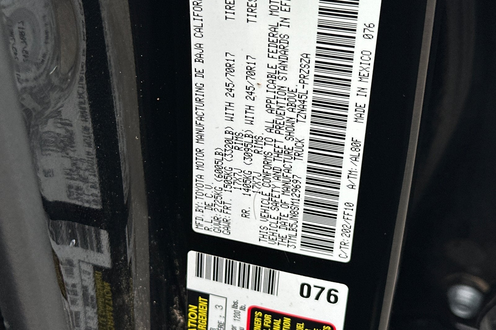 2025 Toyota Tacoma SR5