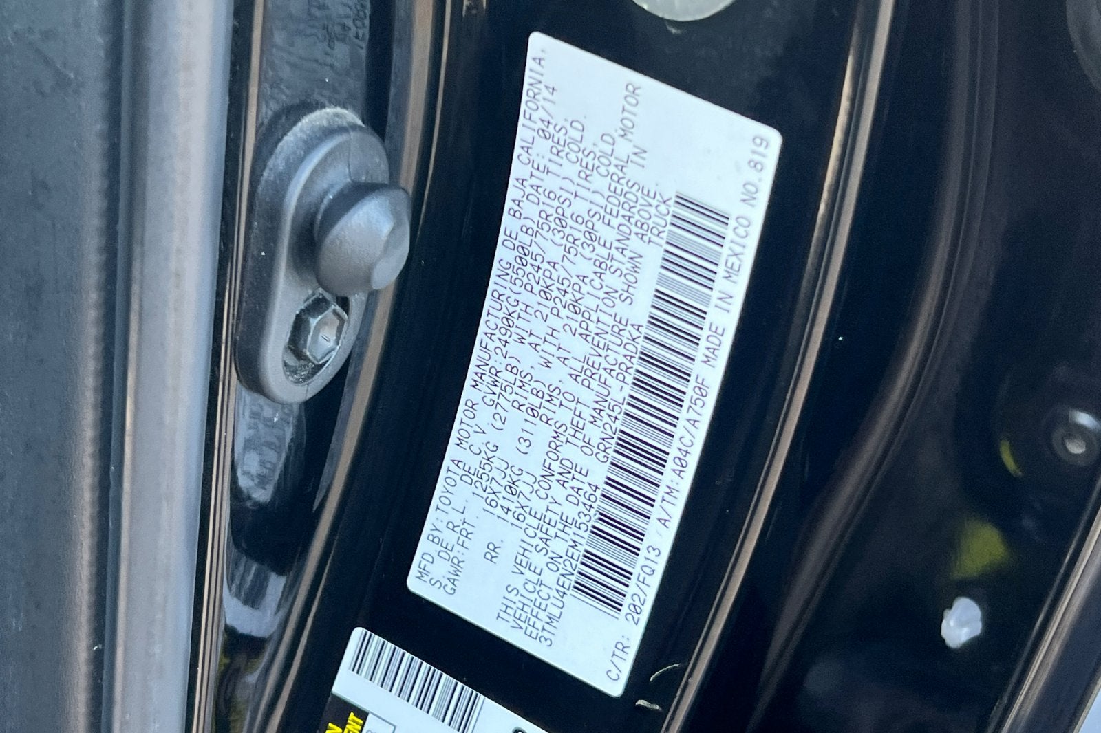 2014 Toyota Tacoma Base