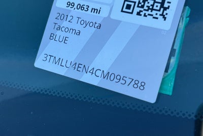 2012 Toyota Tacoma Base