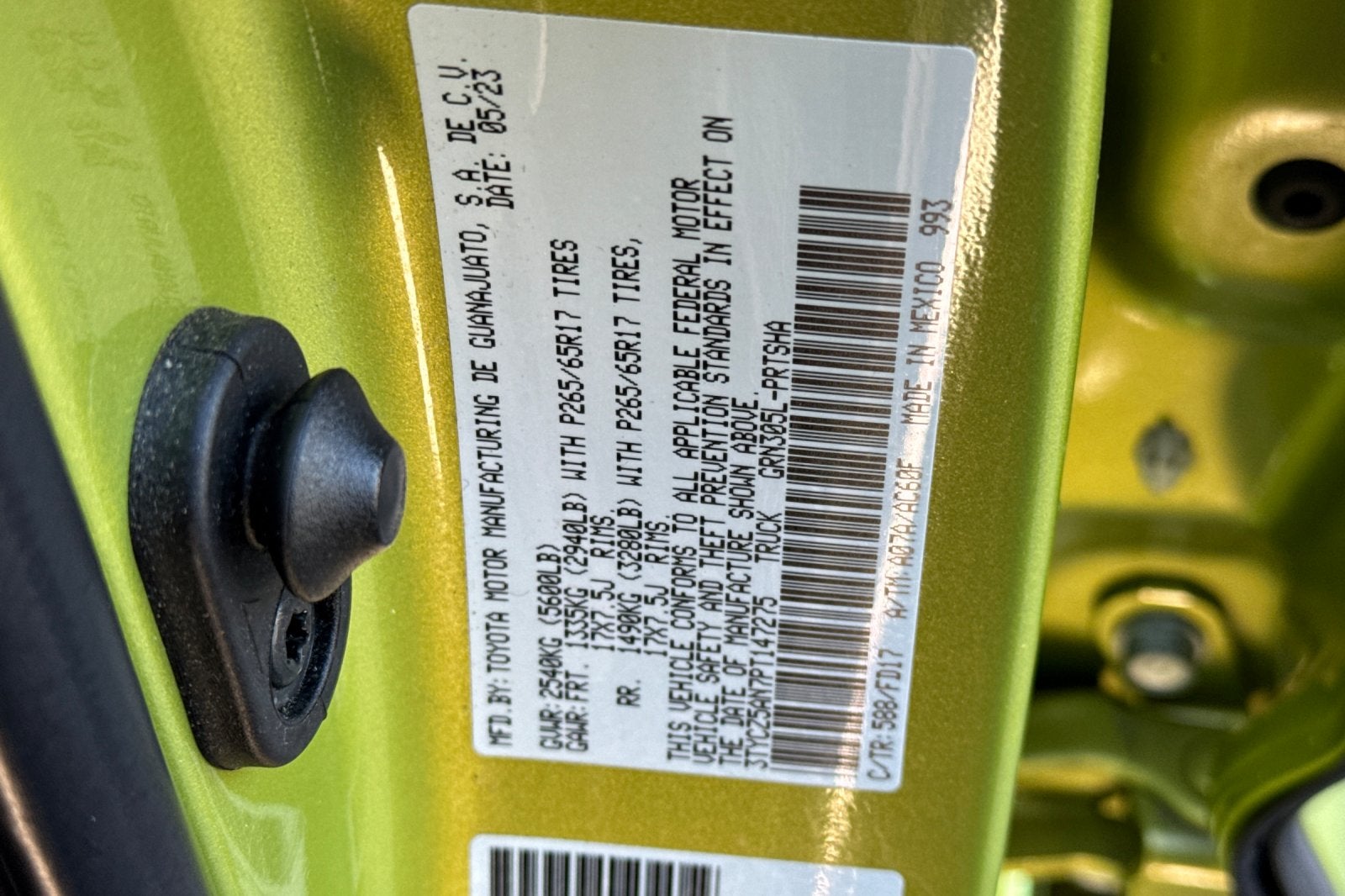 2023 Toyota Tacoma TRD Sport