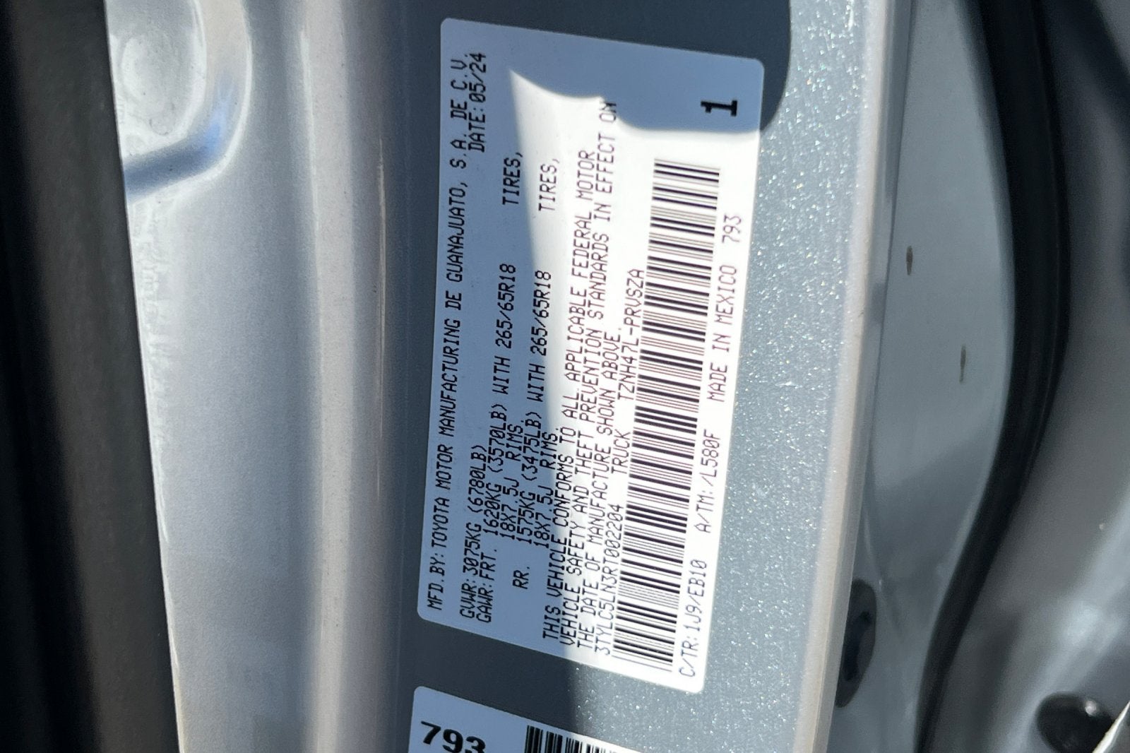2024 Toyota Tacoma Limited Hybrid
