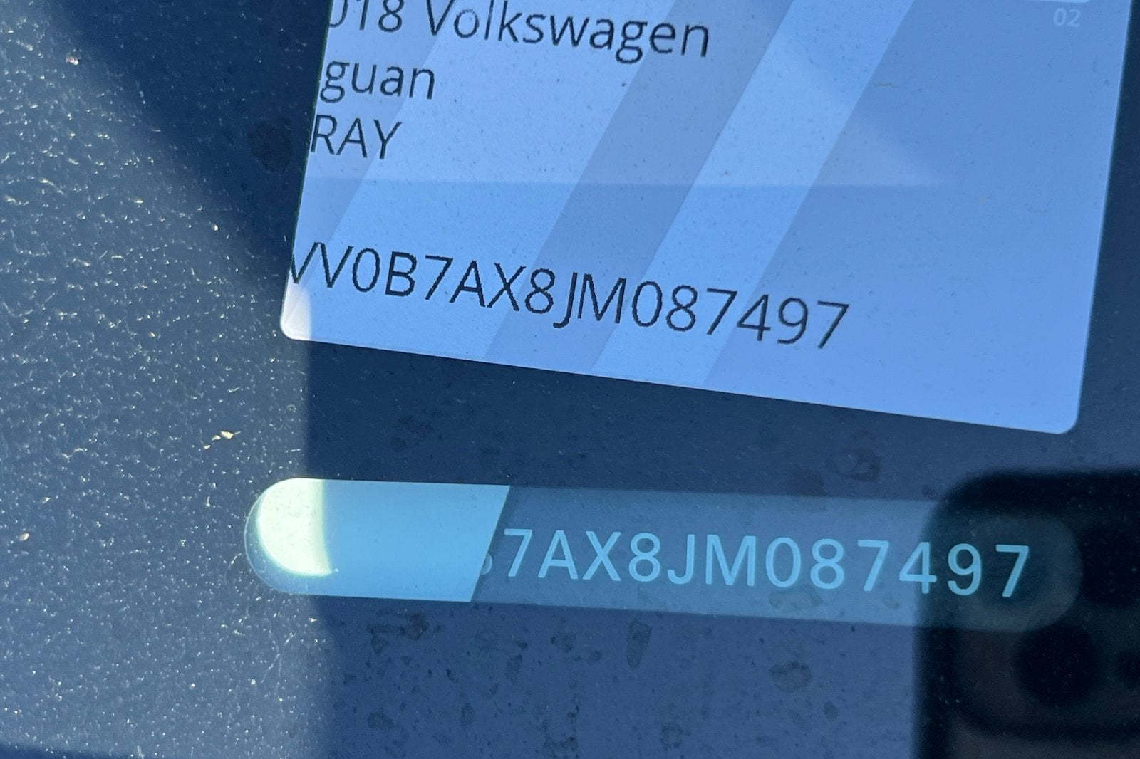 2018 Volkswagen Tiguan S