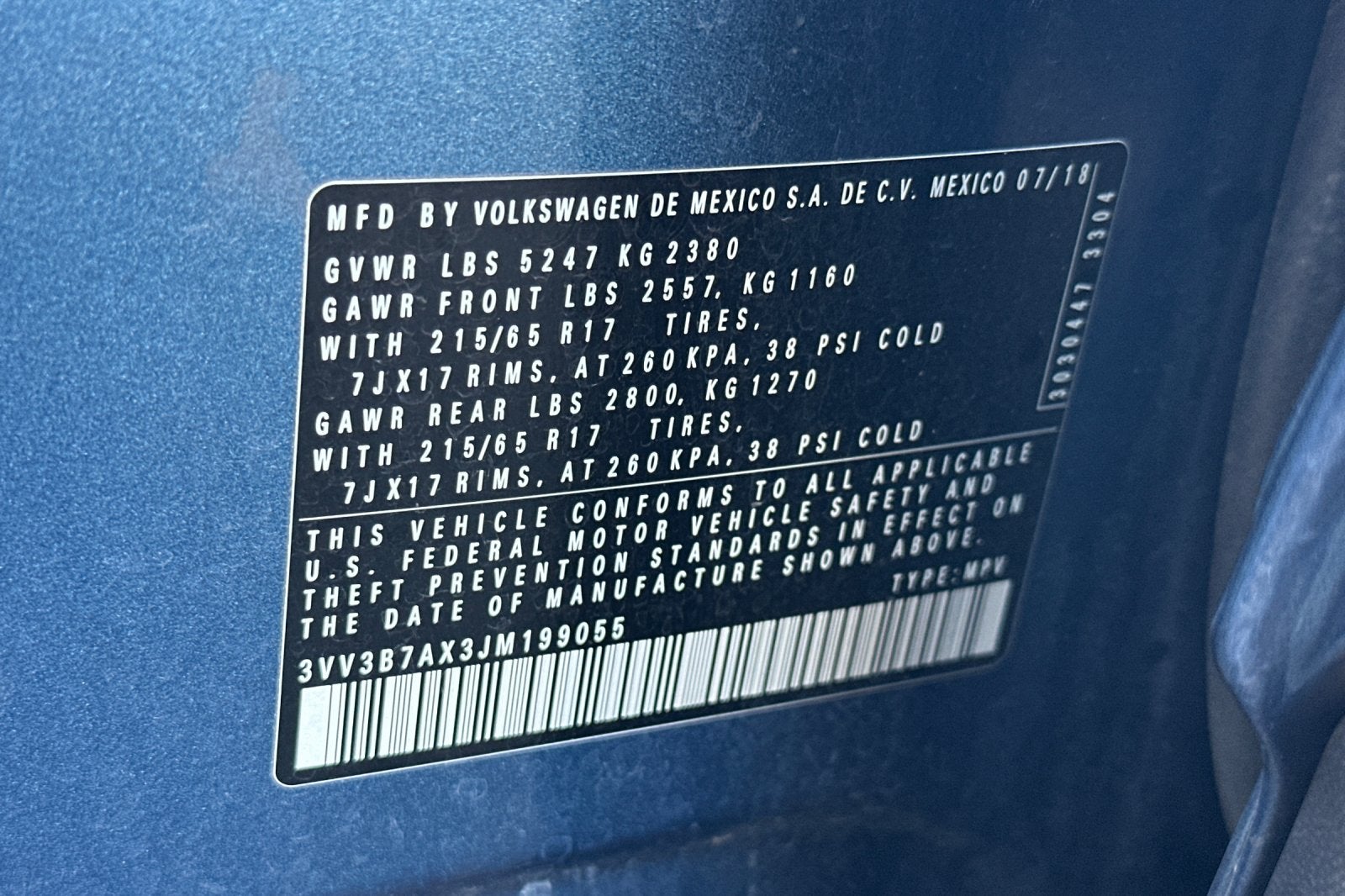 2018 Volkswagen Tiguan SE