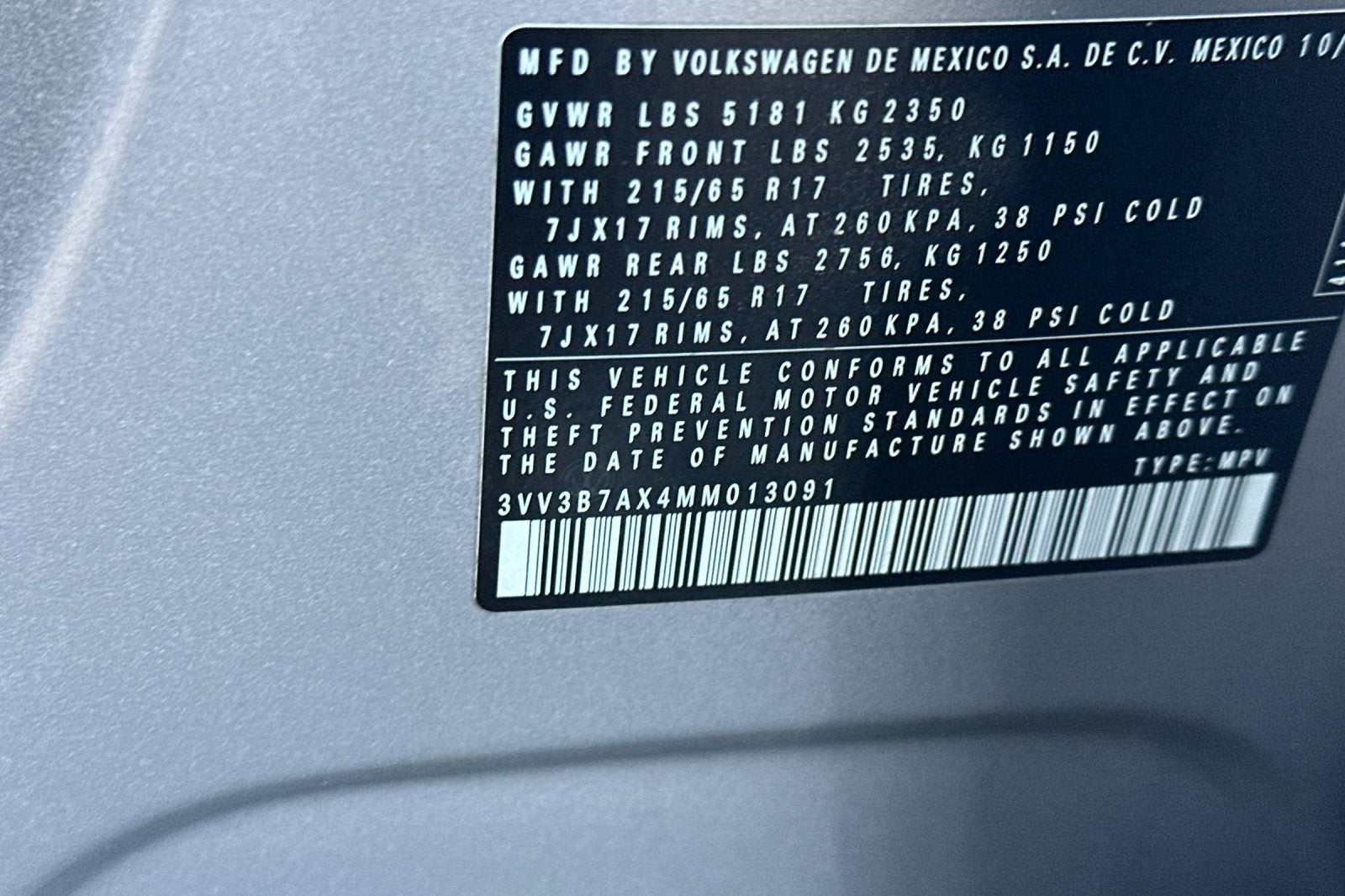 2021 Volkswagen Tiguan SE