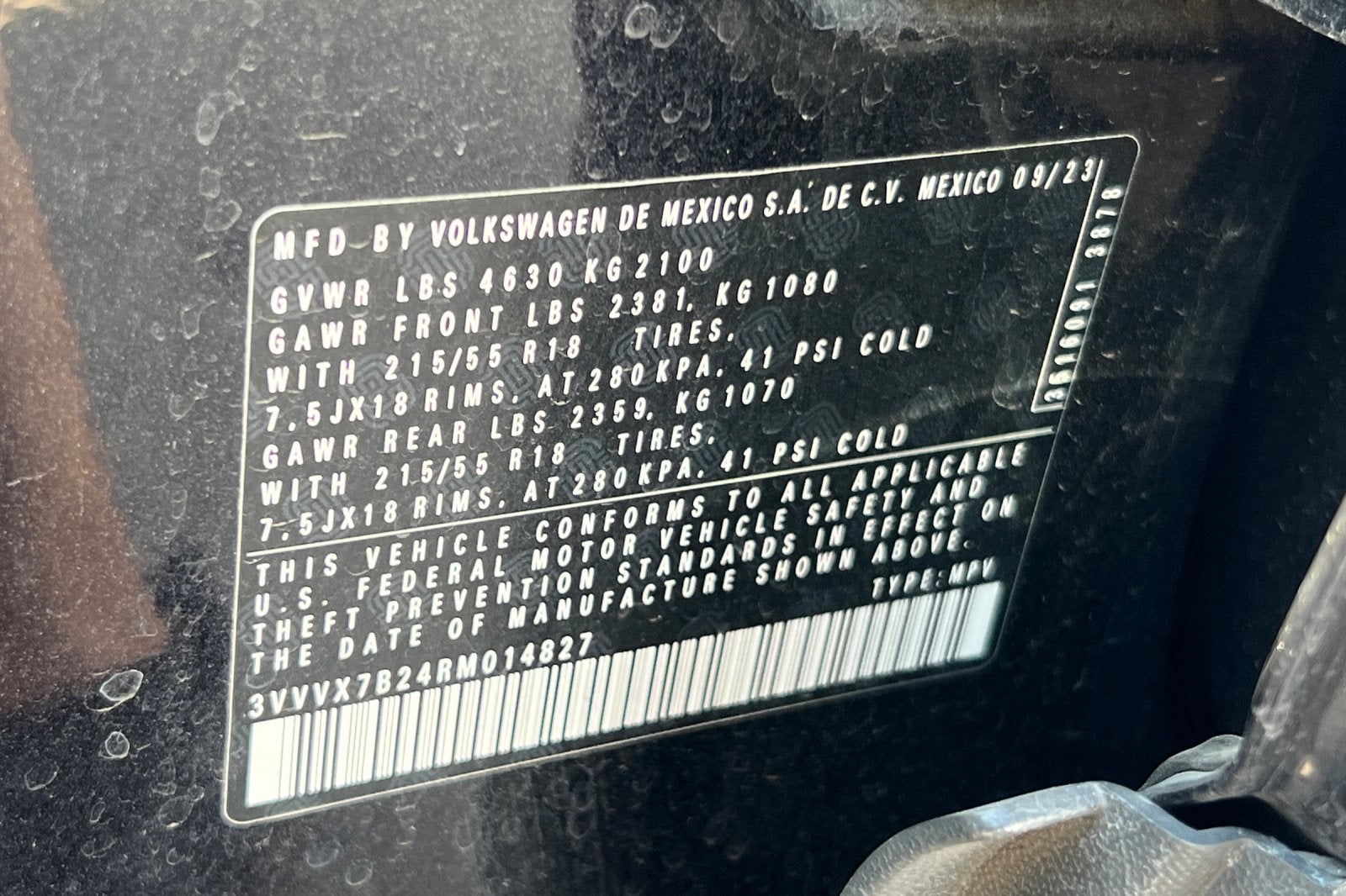 2024 Volkswagen Taos SE
