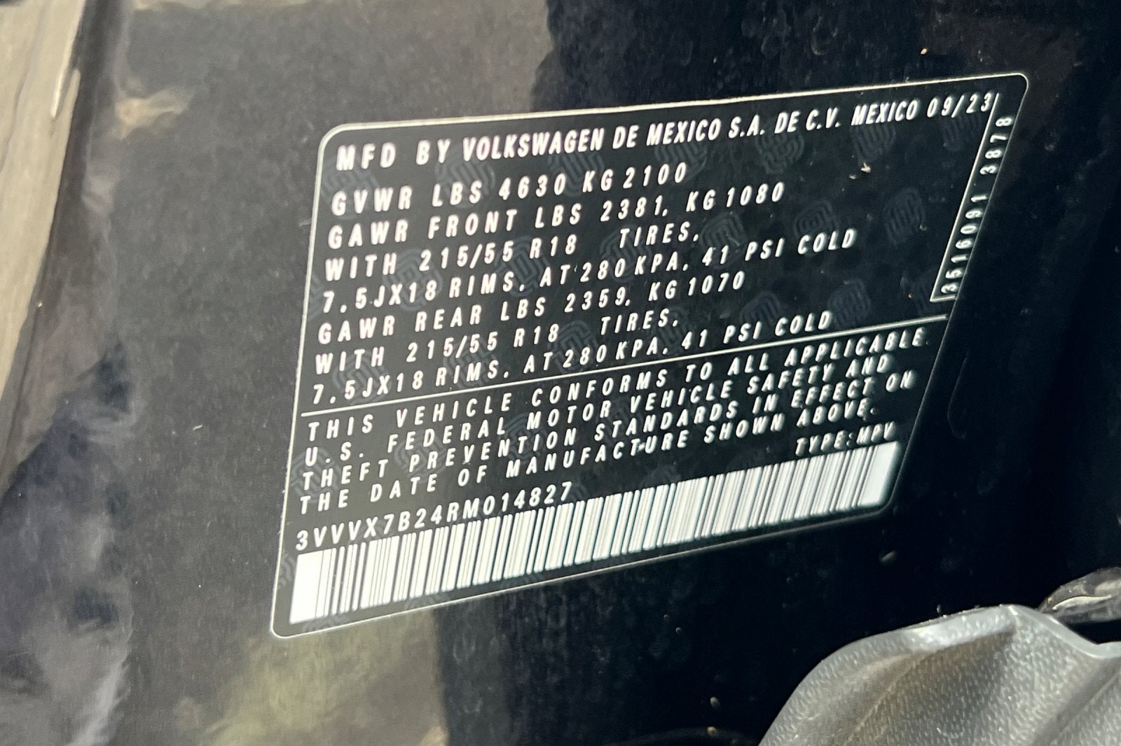 2024 Volkswagen Taos SE