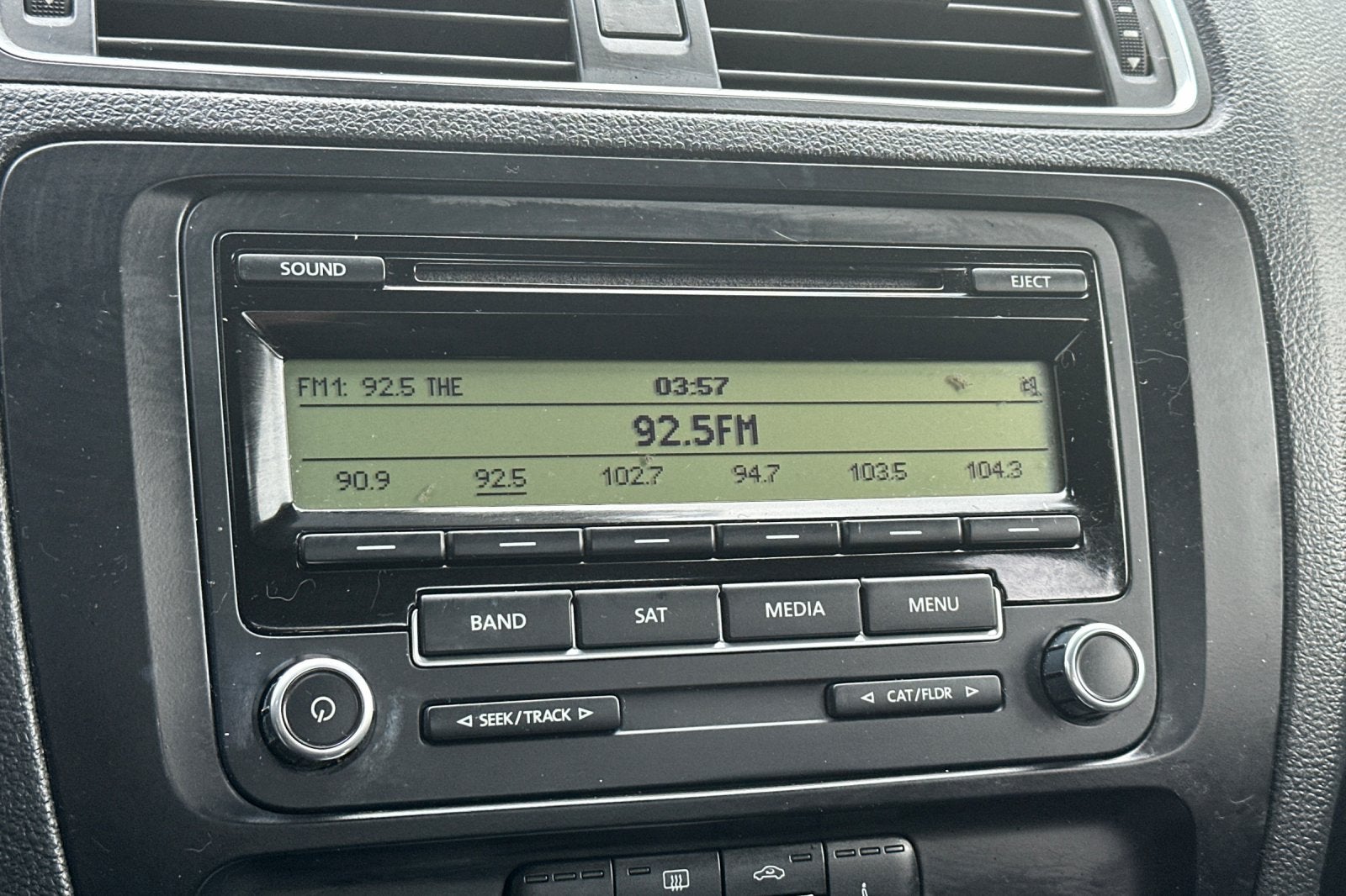 2011 Volkswagen Jetta SE w/Convenience PZEV