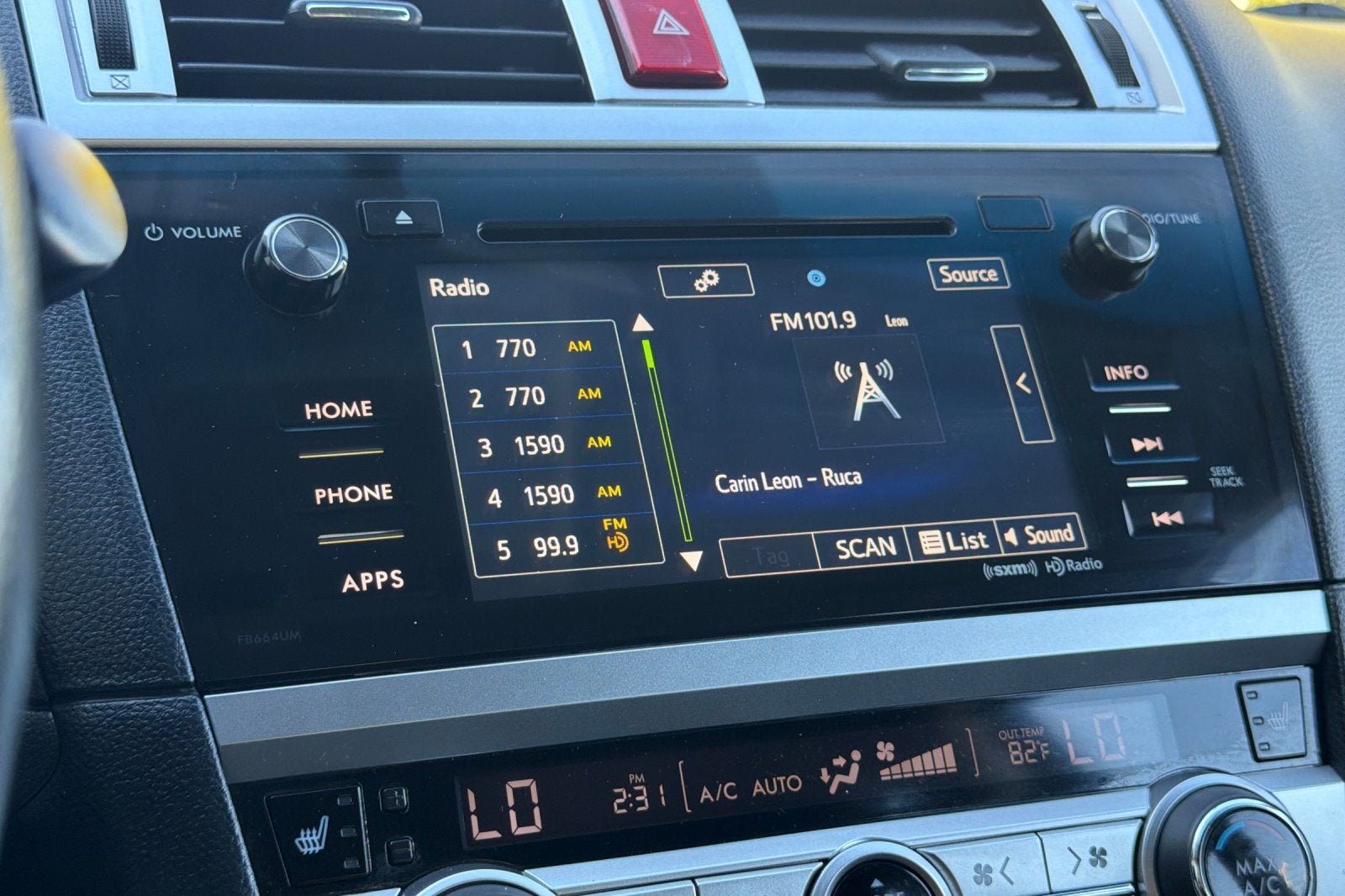 2015 Subaru Legacy 3.6R Limited