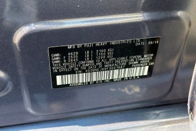 2015 Subaru Legacy 3.6R Limited