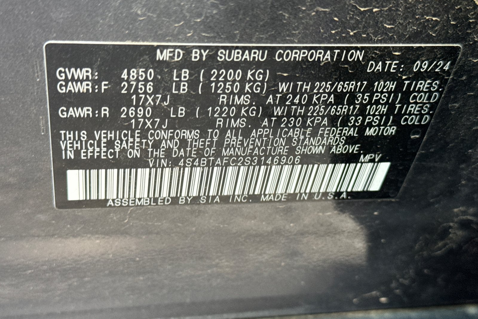 2025 Subaru Outback Premium