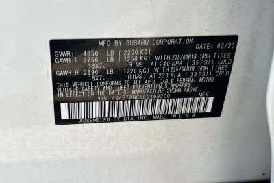 2020 Subaru Outback Limited