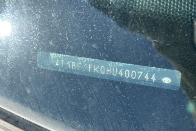 2017 Toyota Camry SE