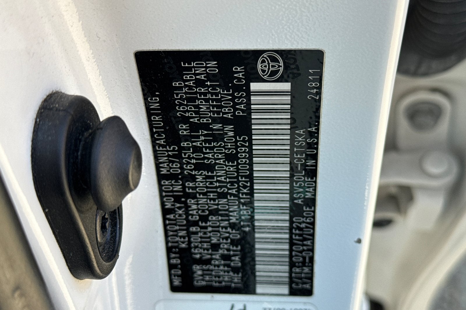 2015 Toyota Camry SE