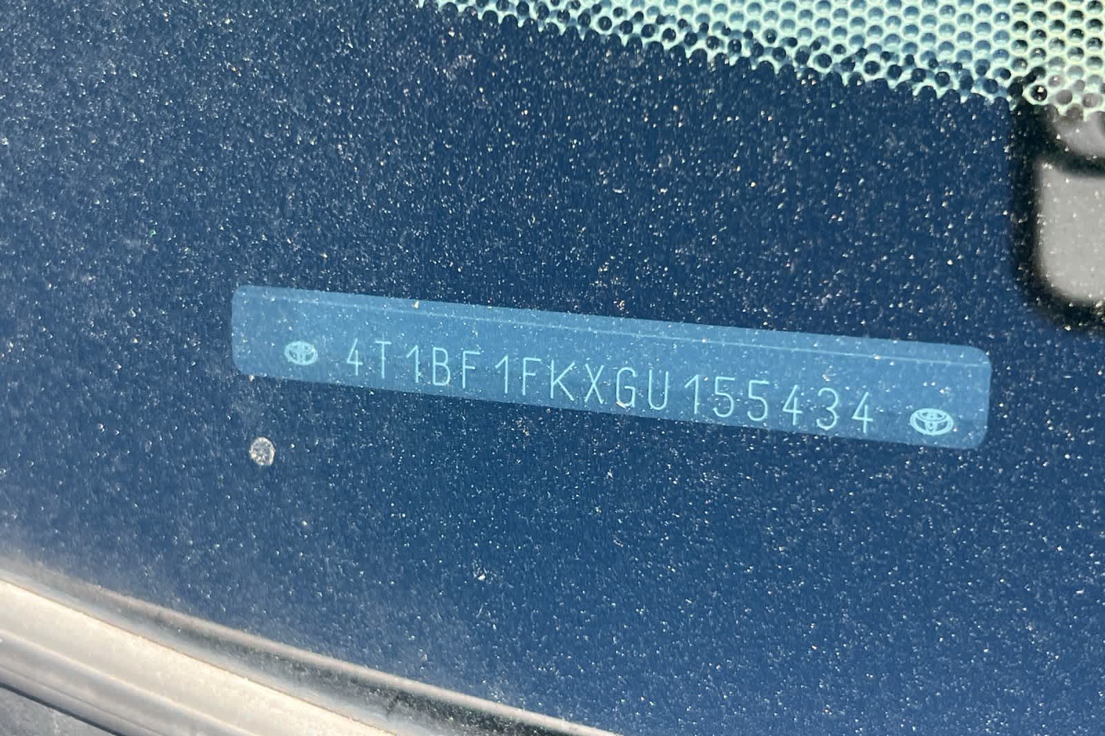 2016 Toyota Camry SE