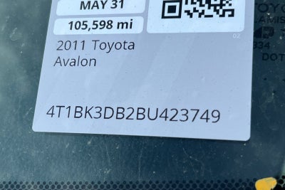 2011 Toyota Avalon Limited