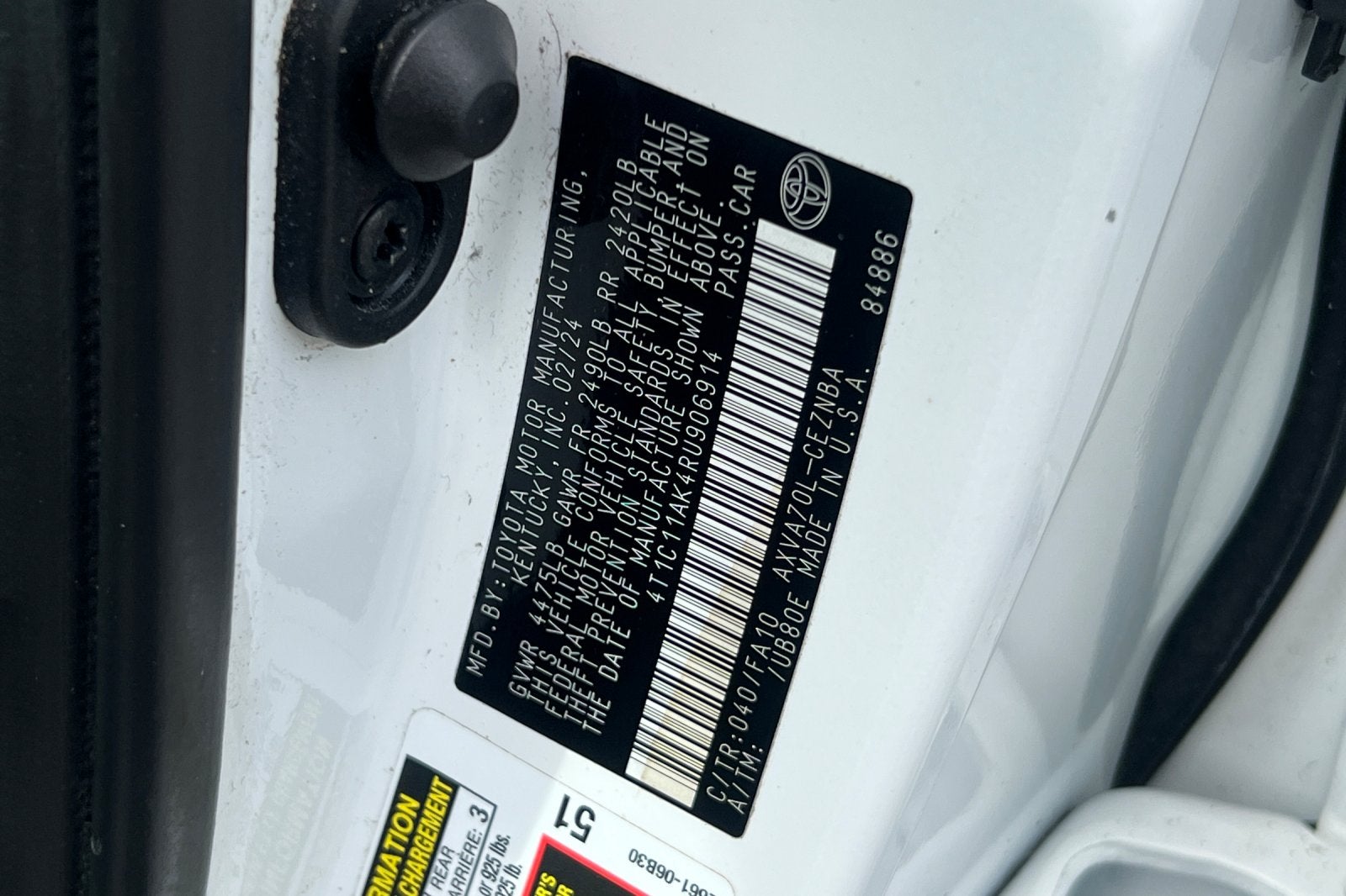 2024 Toyota Camry LE